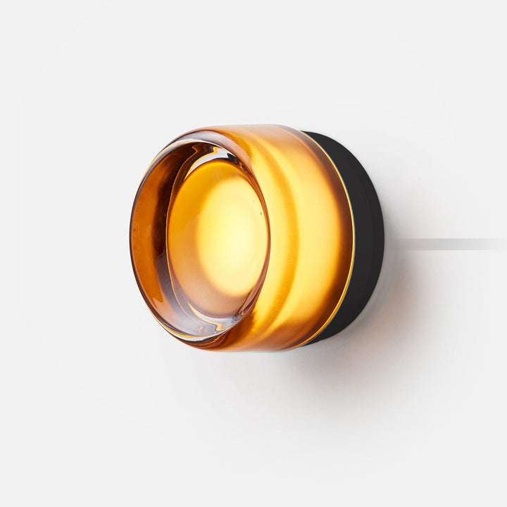 Dimple Corded - Black Anodized - RBW Lighting - Amber - 2700K (warm white) - Corded Plug - in (Back) / 120V Input - HORNE