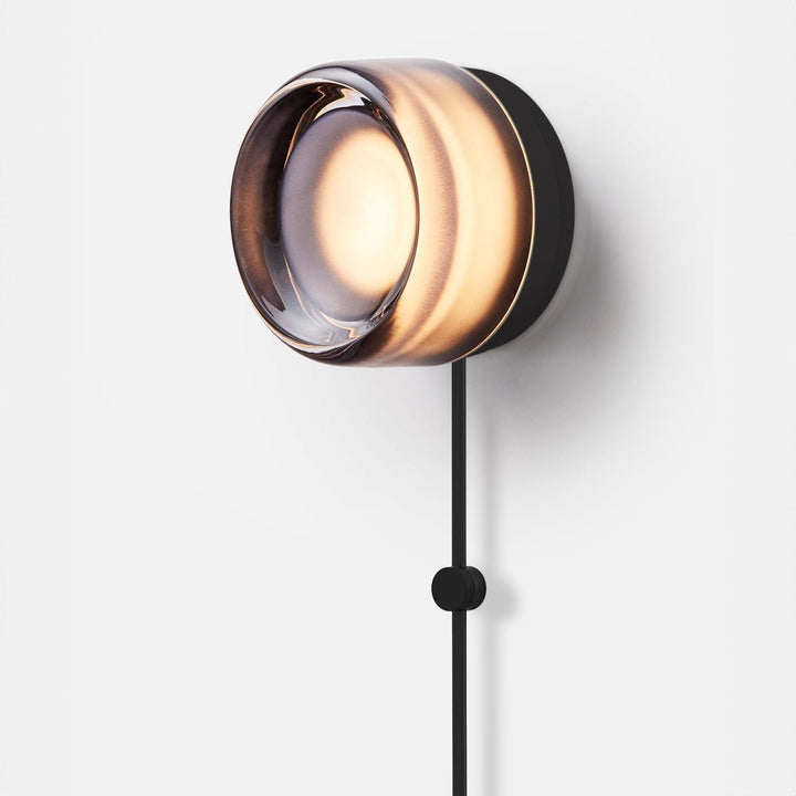 Dimple Corded - Black Anodized - RBW Lighting - Smoked - 2700K (warm white) - Corded Plug - in (Bottom) / 120V Input - HORNE