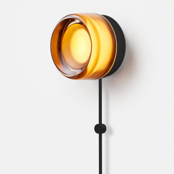 Dimple Corded - Black Anodized - RBW Lighting - Amber - 2700K (warm white) - Corded Plug - in (Bottom) / 120V Input - HORNE