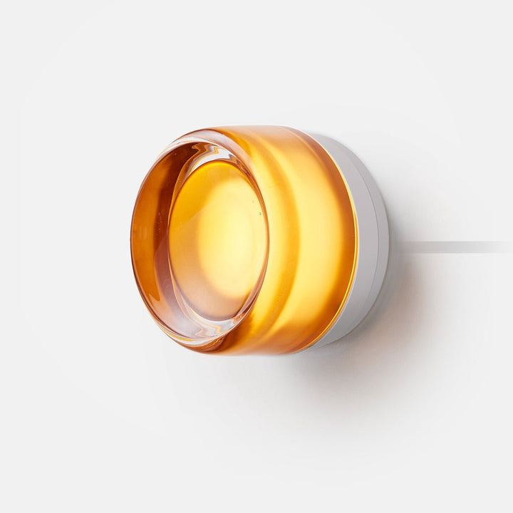 Dimple Corded - Natural Anodized - RBW Lighting - Amber - 2700K (warm white) - Corded Plug - in (Back) / 120V Input - HORNE