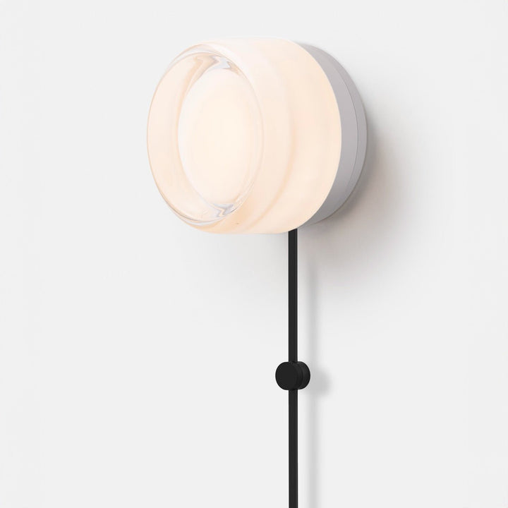 Dimple Corded - Natural Anodized - RBW Lighting - White Interior - 2700K (warm white) - Corded Plug - in (Bottom) / 120V Input - HORNE