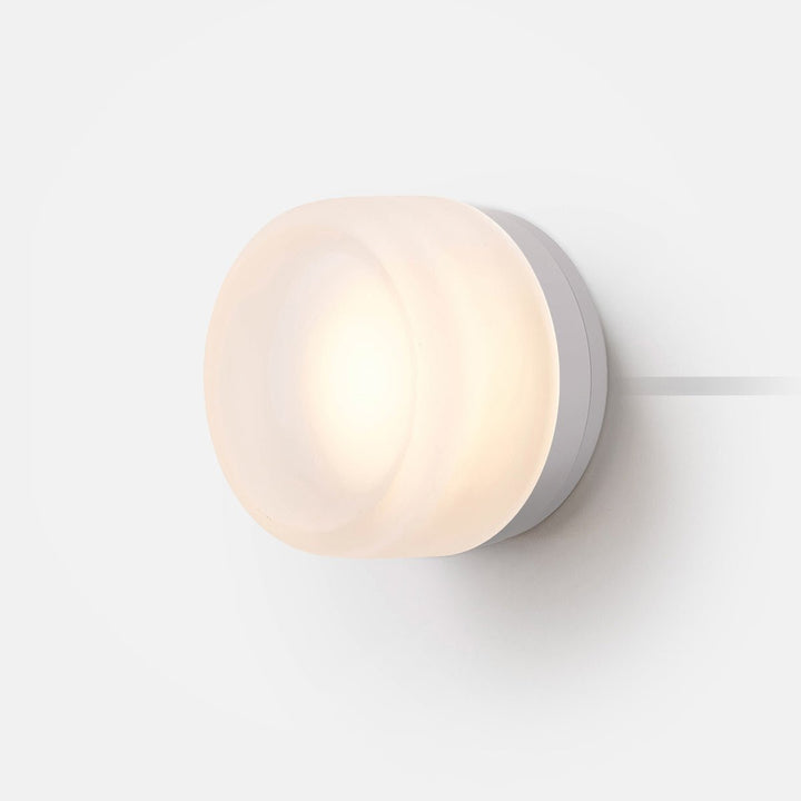 Dimple Corded - Natural Anodized - RBW Lighting - Frosted - 2700K (warm white) - Corded Plug - in (Back) / 120V Input - HORNE