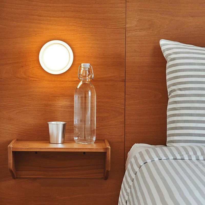 Dimple Flush Mount - Natural Anodized - RBW Lighting - Amber - 2700K (warm white) - IP 20 - HORNE