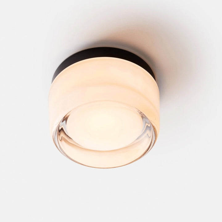 Dimple Flush Mount - Black Anodized - RBW Lighting - White - 2700K (warm white) - IP 20 - HORNE