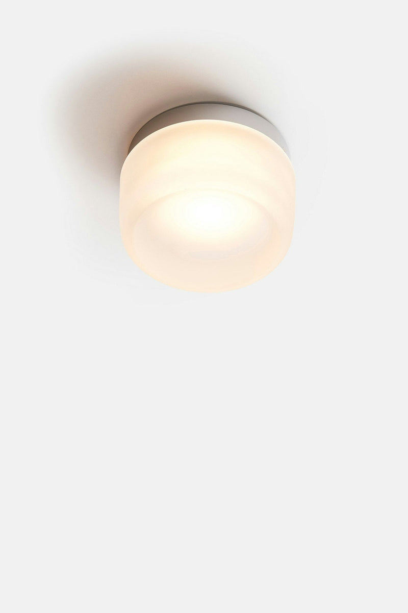 Dimple Flush Mount - Natural Anodized - RBW Lighting - Amber - 2700K (warm white) - IP 20 - HORNE