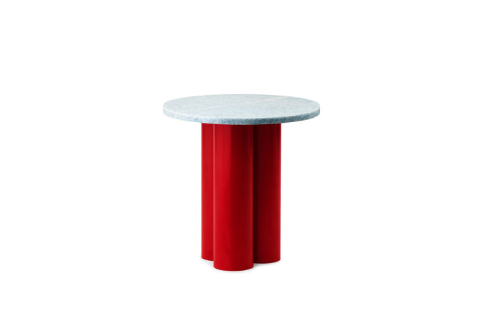 Dit Table - Normann Copenhagen Coffee Tables - Dit Table Bright Red - Blue Diamond - HORNE