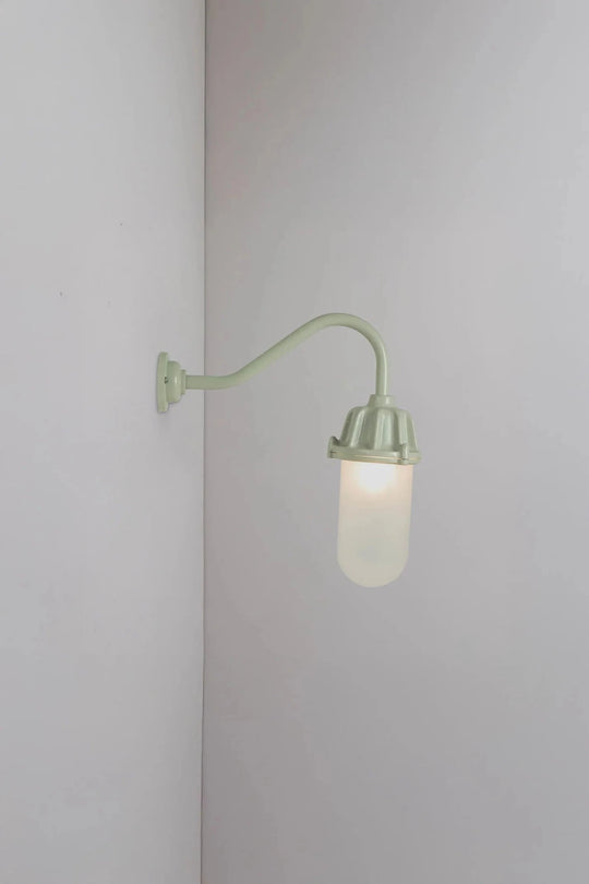 Dockside Wall Light - Davey Lighting Outdoor Lights - Putty Grey - Frosted - HORNE
