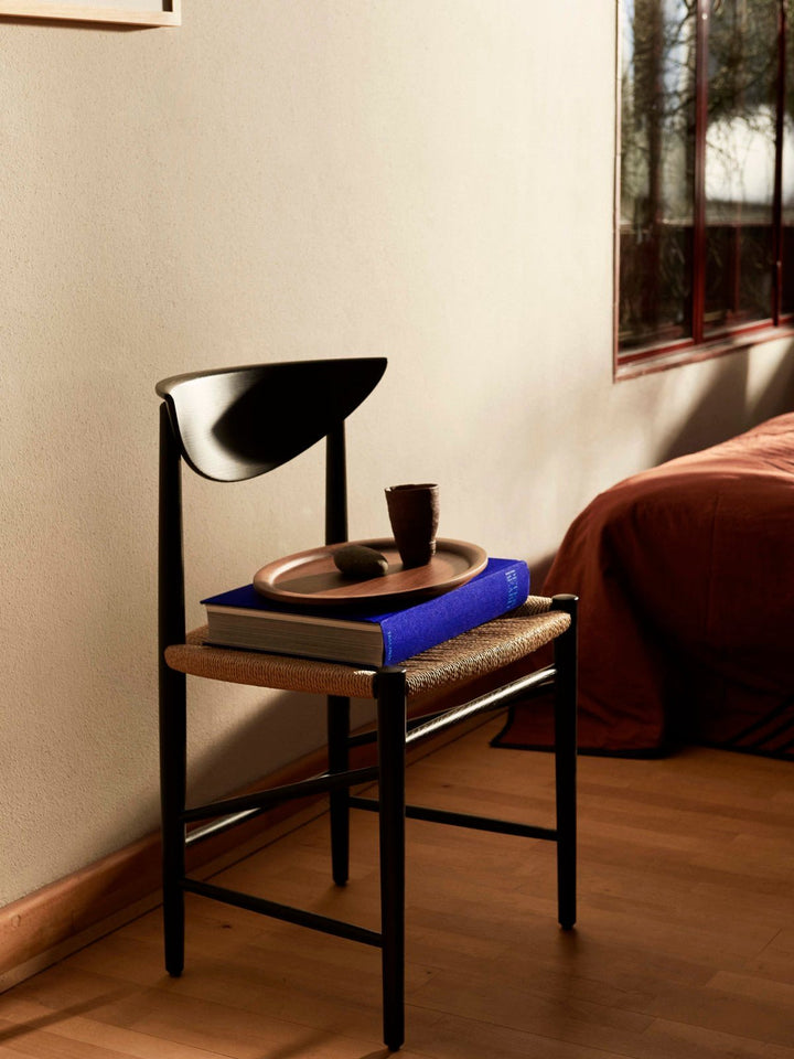 Drawn Side Chair - &Tradition Chairs - Black Lacquered Oak - HORNE