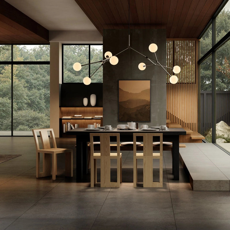 Drop Chandelier Bulp - 101 Copenhagen Lighting - Grande - Grey - HORNE