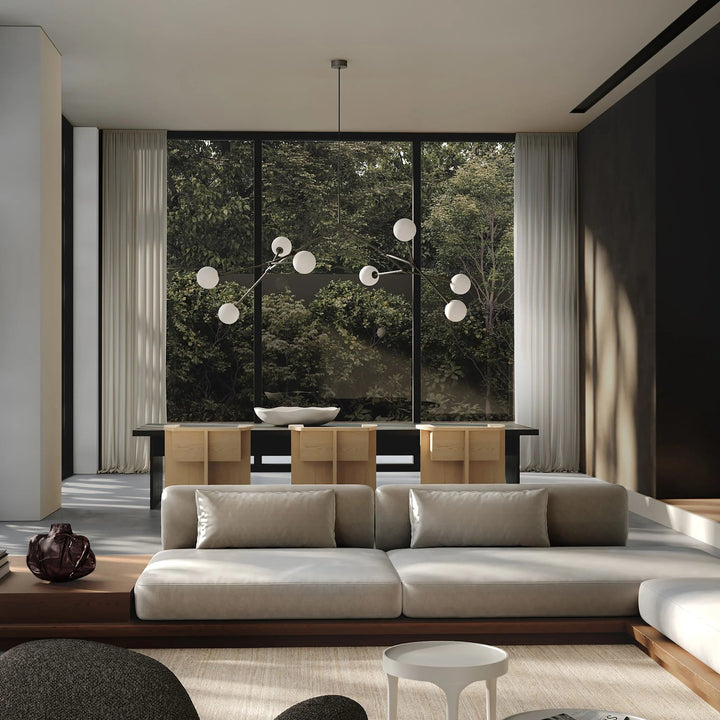 Drop Chandelier Bulp - 101 Copenhagen Lighting - Grande - Grey - HORNE