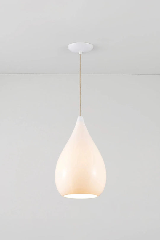 Drop One Pendant - Original BTC Pendants - White - HORNE