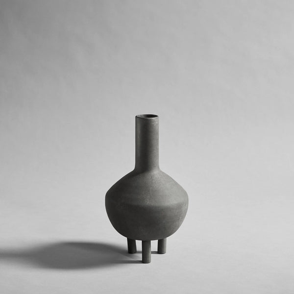 Duck Vase Fat - 101 Copenhagen Vases - Dark grey - HORNE