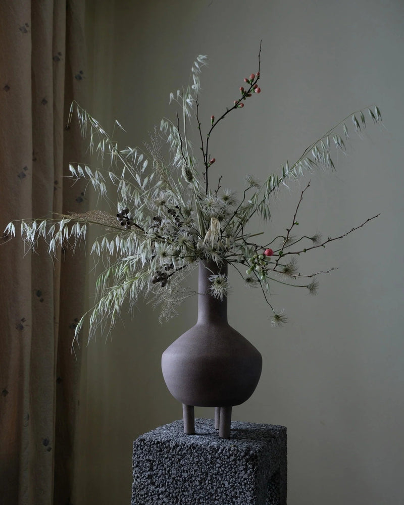 Duck Vase Fat - 101 Copenhagen Vases - Dark grey - HORNE