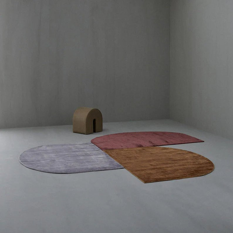 Duetto Rug - Linie Design Rugs - Silver - HORNE