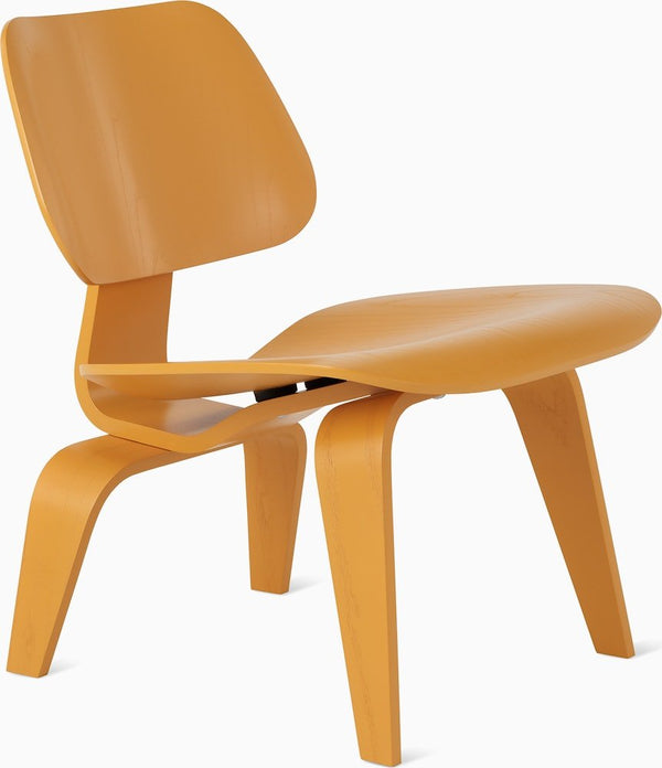 Eames® Molded Plywood Lounge Chair – Wood Base - Herman Miller® - Chairs - Walnut - HORNE