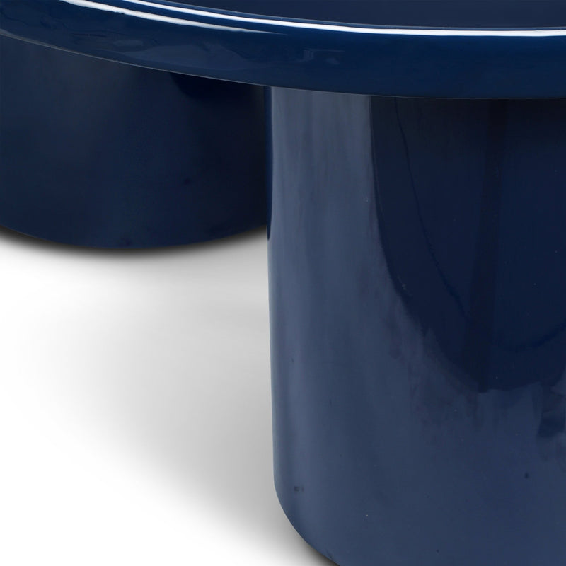Eclat - Sofia Enamel Coffee Table - Urbia Coffee Tables - Aegean Teal - HORNE
