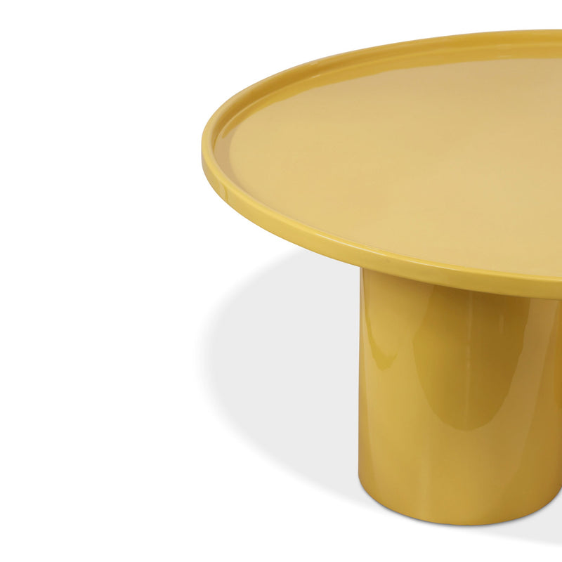 Eclat - Sofia Enamel Coffee Table - Urbia Coffee Tables - Aegean Teal - HORNE