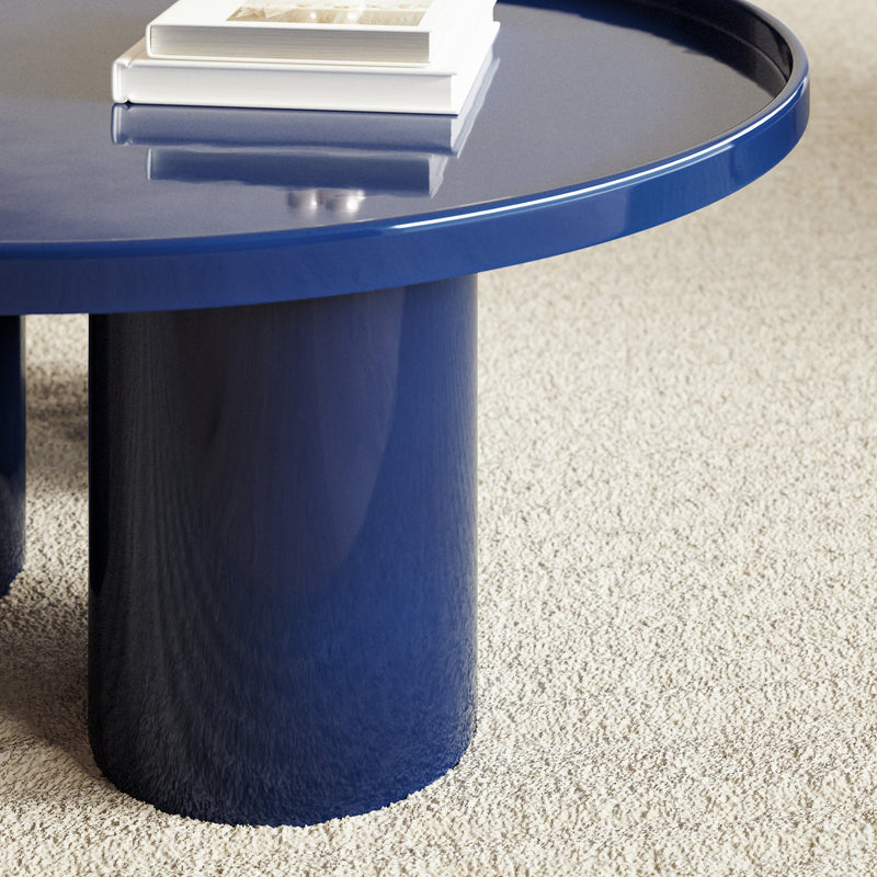 Eclat - Sofia Enamel Coffee Table - Urbia Coffee Tables - Aegean Teal - HORNE