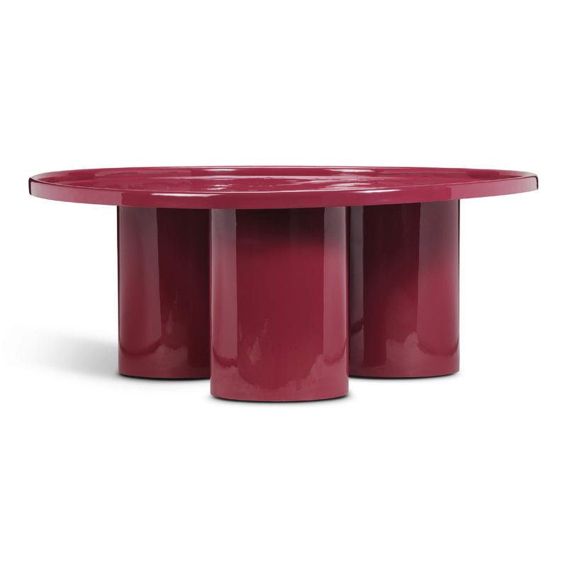 Eclat - Sofia Enamel Coffee Table - Urbia Coffee Tables - Aegean Teal - HORNE