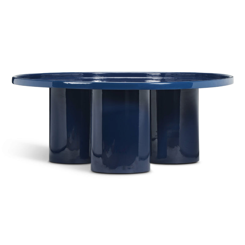 Eclat - Sofia Enamel Coffee Table - Urbia Coffee Tables - Aegean Teal - HORNE