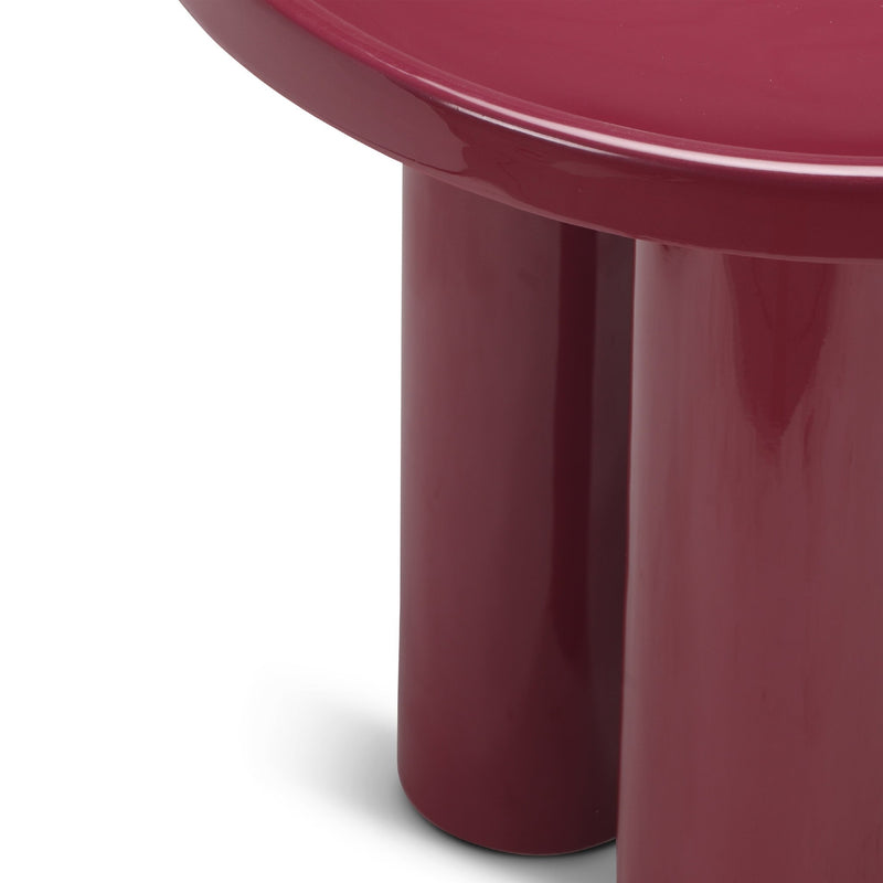 Eclat - Sofia Enamel End Table - Urbia Coffee Tables - Aegean Teal - HORNE