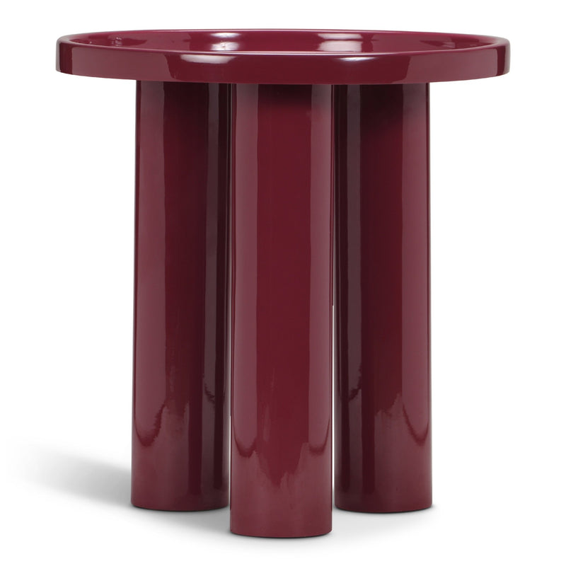 Eclat - Sofia Enamel End Table - Urbia Coffee Tables - Aegean Teal - HORNE
