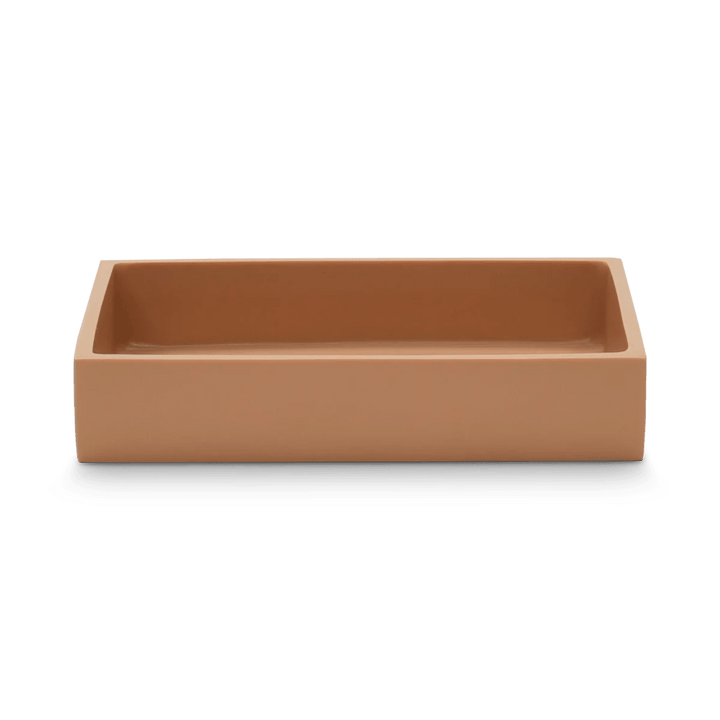 Edge Guest Towel Tray - Tina Frey Bathroom Accessories - Nude - HORNE
