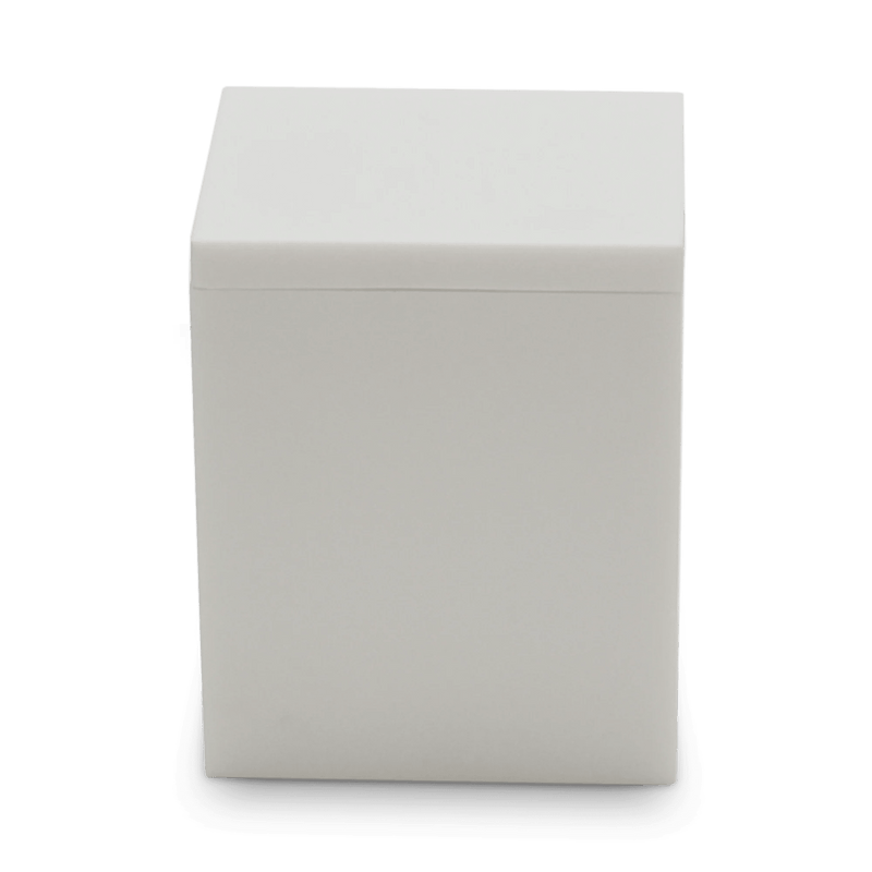 Edge Lidded Box - Tina Frey Accessories - White - HORNE