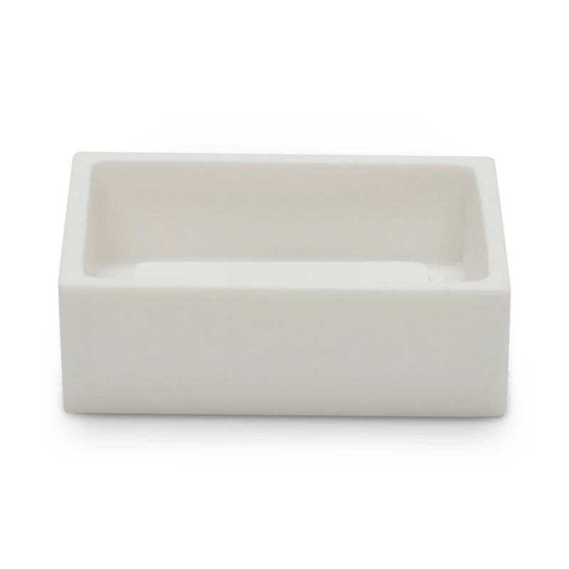 Edge Soap Dish - Tina Frey Bathroom Accessories - White - HORNE