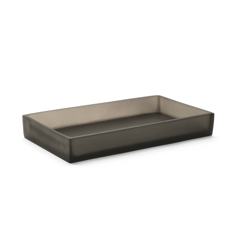 Edge Vanity Tray - Tina Frey Bathroom Accessories - White - HORNE