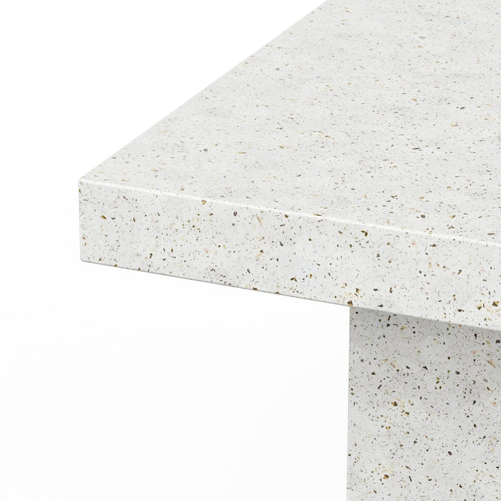 Elcor Table - Dining Height - Urbia Tables - Ivory Terrazzo - Large - HORNE