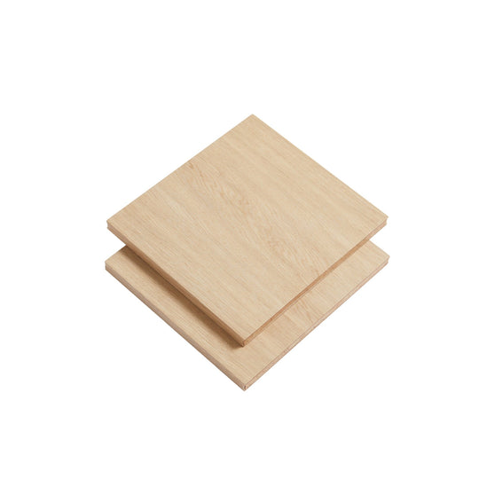 Elevate Side/Back Panel - Woud Shelving - White - Small - 2 pcs - HORNE