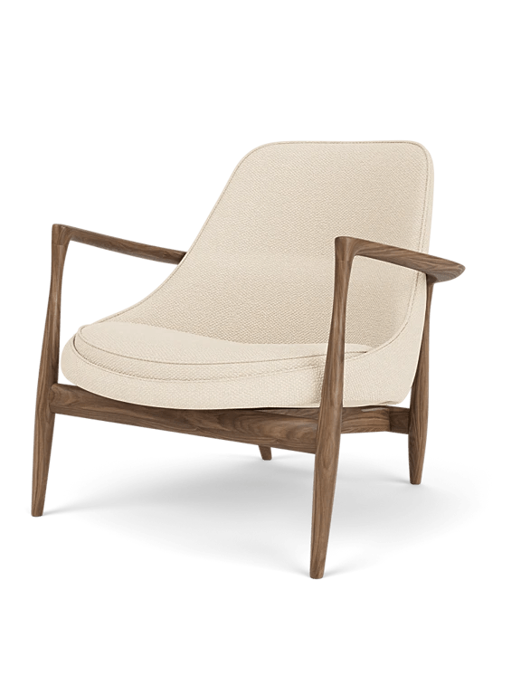 Elizabeth Lounge Chair - Audo Copenhagen Chairs - Walnut - Logan Jasmine - HORNE