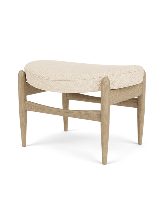 Elizabeth Ottoman - Audo Copenhagen Stools + Benches + Ottomans - Natural Oak - Logan Jasmine - HORNE