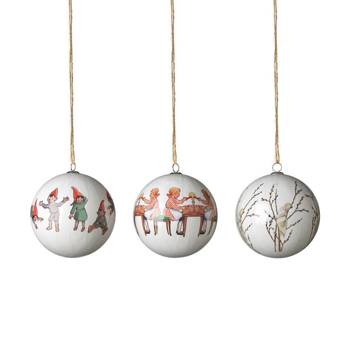 Elsa Beskow Christmas Tree Ornaments - Design House Stockholm Decor - Little Willow & Co - HORNE