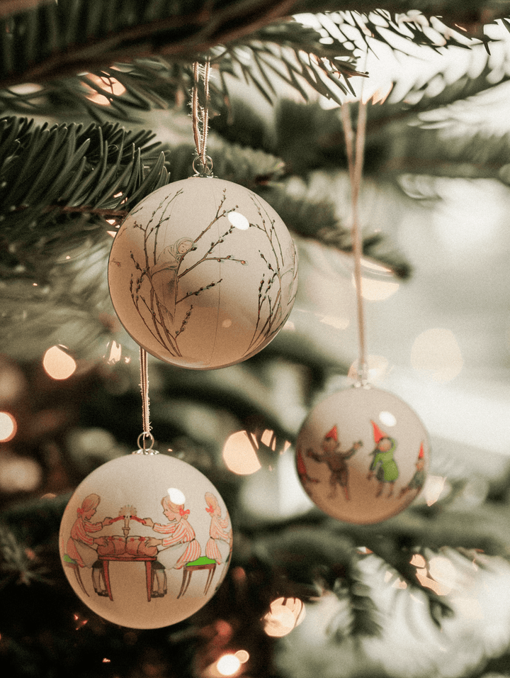 Elsa Beskow Christmas Tree Ornaments - Design House Stockholm Decor - Uncle Blue & Co - HORNE