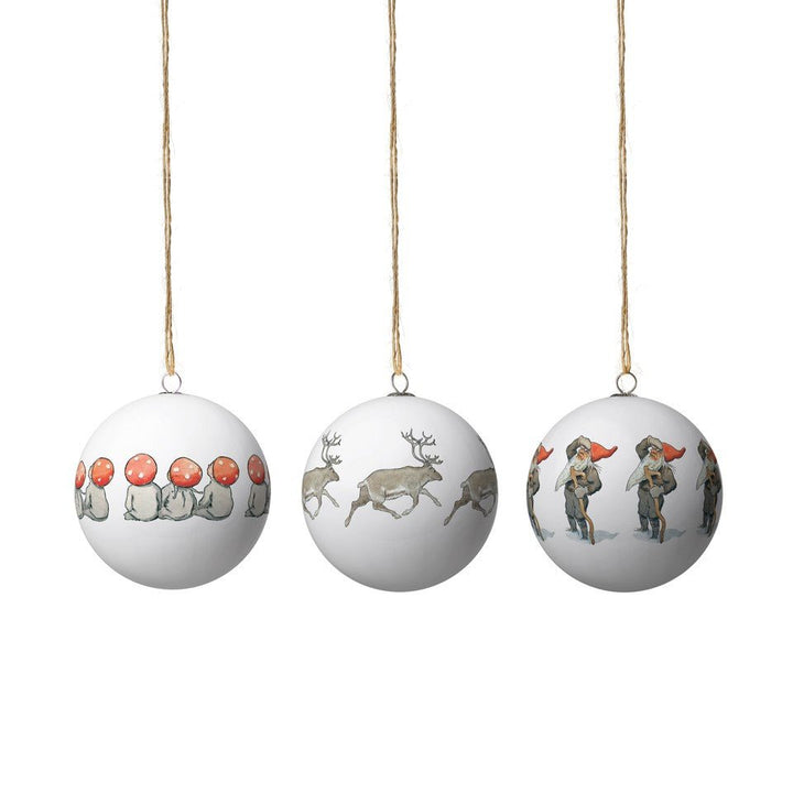 Elsa Beskow Christmas Tree Ornaments - Design House Stockholm Decor - Children of the Forest - HORNE