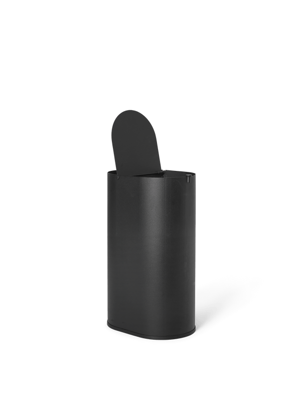 Enkel Bin - Ferm Living - Storage + Organization - Small - Black - HORNE