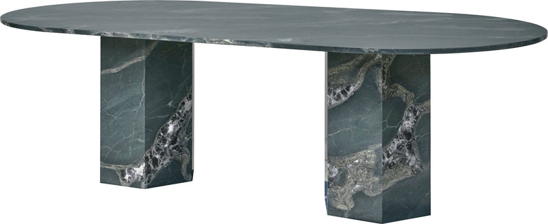 Epic Outdoor Dining Table - Gubi Outdoor Furniture - Botanic Green Quartzite - Botanic Green Quartzite - HORNE