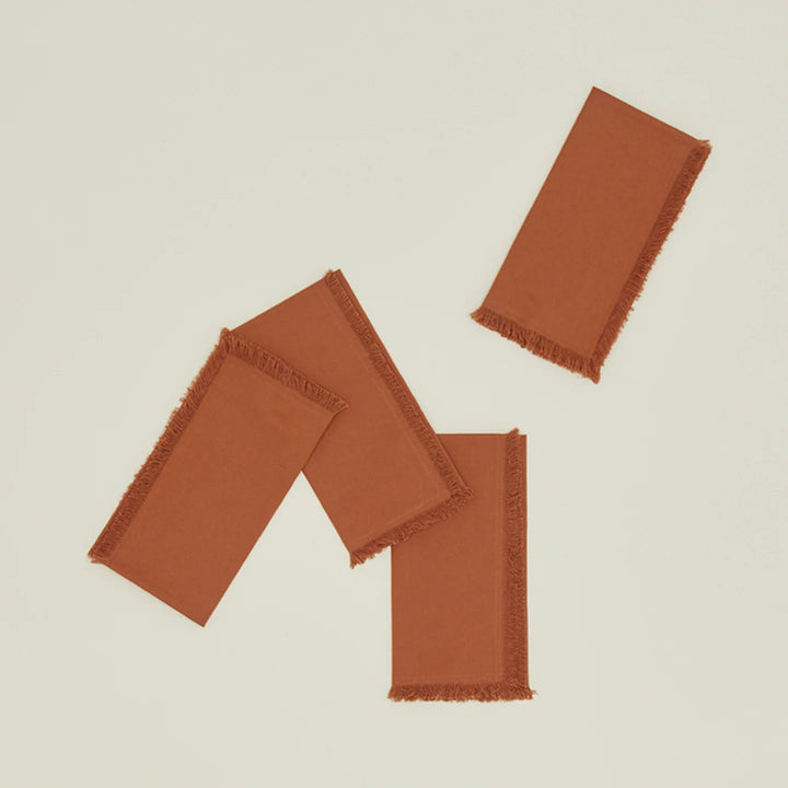 Essential Dinner Napkin - Set of 4 - Hawkins New York - Kitchen + Table Linens - Terracotta - HORNE