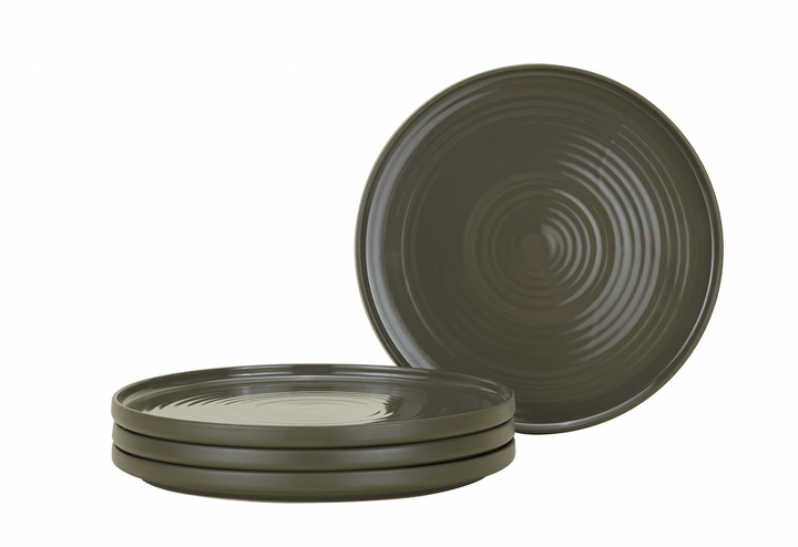 Essential Dinner Plate - Set of 4 - Hawkins New York - Dinnerware - Olive - HORNE