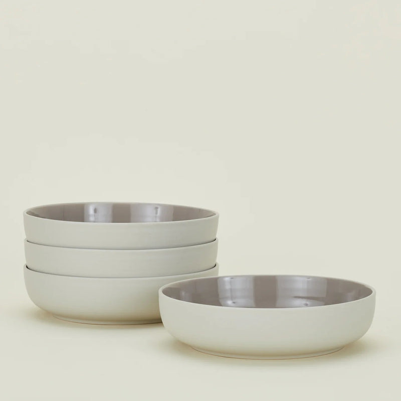 Essential Dinnerware - 16 Piece Set - Hawkins New York Dinnerware - Bone - HORNE