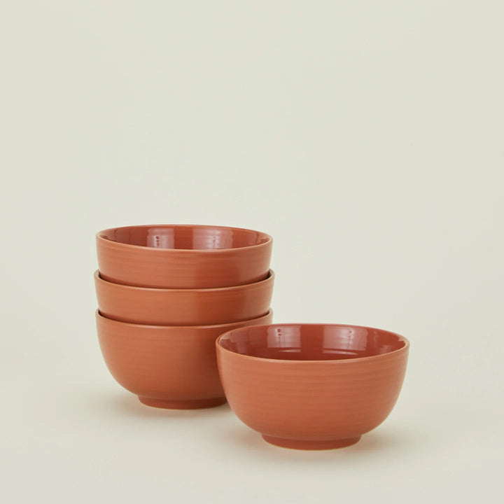 Essential Large Bowl - Set of 4 - Hawkins New York - Dinnerware - Terracotta - HORNE