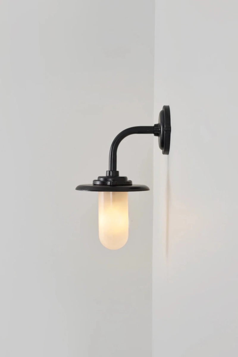 Exterior Bracket Light - 60W - Davey Lighting Outdoor Lights - Galvanised Silver - Clear - HORNE