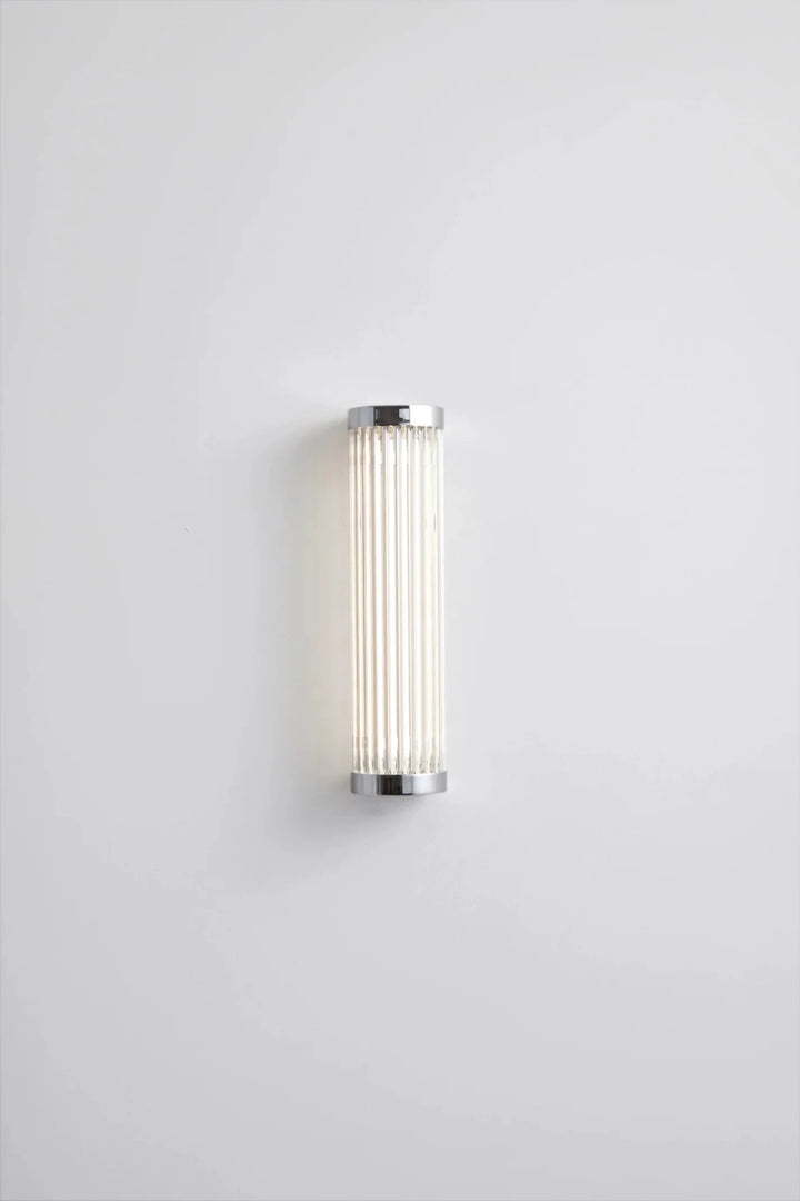 Extra Narrow Pillar Light 27cm - Davey Lighting Wall Sconces - Chrome Plated - HORNE