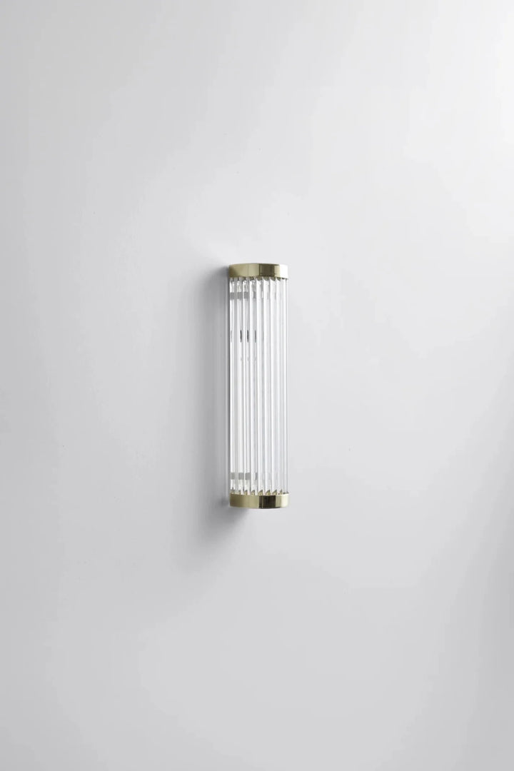 Extra Narrow Pillar Light 27cm - Davey Lighting Wall Sconces - Chrome Plated - HORNE