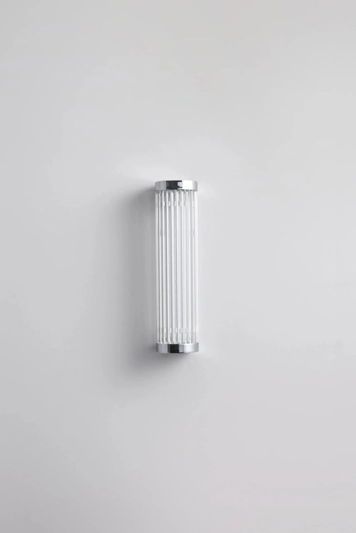Extra Narrow Pillar Light 27cm - Davey Lighting Wall Sconces - Chrome Plated - HORNE