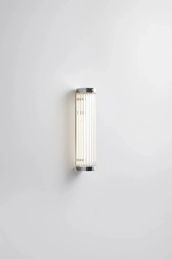 Extra Narrow Pillar Light 27cm - Davey Lighting Wall Sconces - Chrome Plated - HORNE