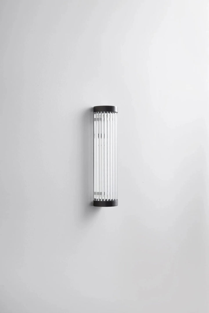 Extra Narrow Pillar Light 27cm - Davey Lighting Wall Sconces - Chrome Plated - HORNE