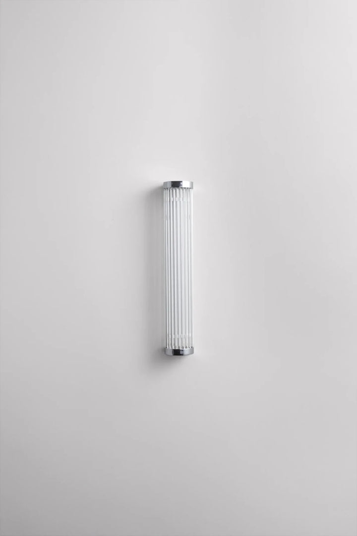 Extra Narrow Pillar Light 40cm - Davey Lighting Wall Sconces - Chrome Plated - HORNE